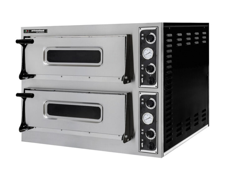 Piec do pizzy Basic 44, Prismafood, 2 komory, 400V/9400W, 975x814x(H)745mm
