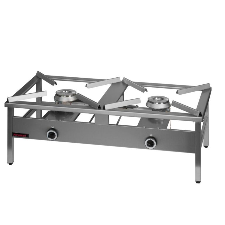 Taboret podgrzewczy gazowy 2-palnikowy 18 kW