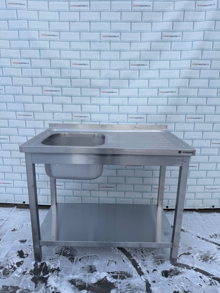 Stół ze zlewem jednokomorowym 129/25/4