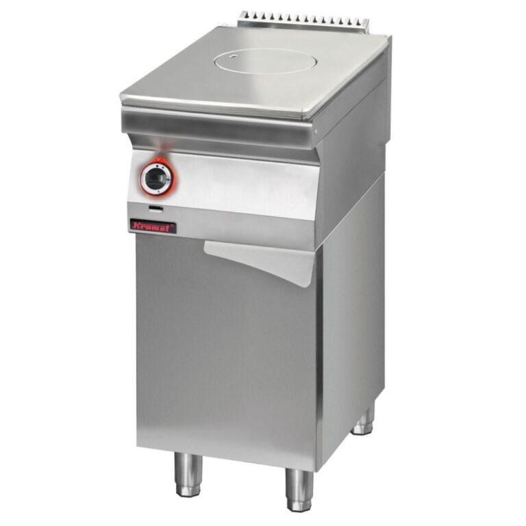 Płyta grzewcza gazowa 400 mm na podstawie szafkowej zamkniętej Solid Top | Linia 700