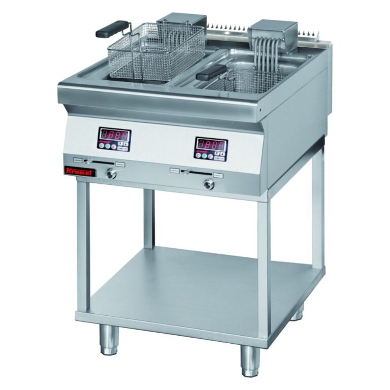Frytownica elektryczna 2 x 8 l na podstawie szkieletowej | Linia 700