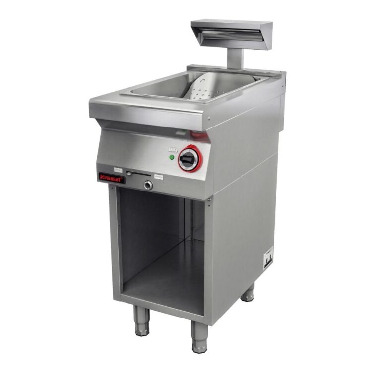 Podgrzewacz do frytek z promiennikiem IR na podstawie szafkowej otwartej | Linia 700