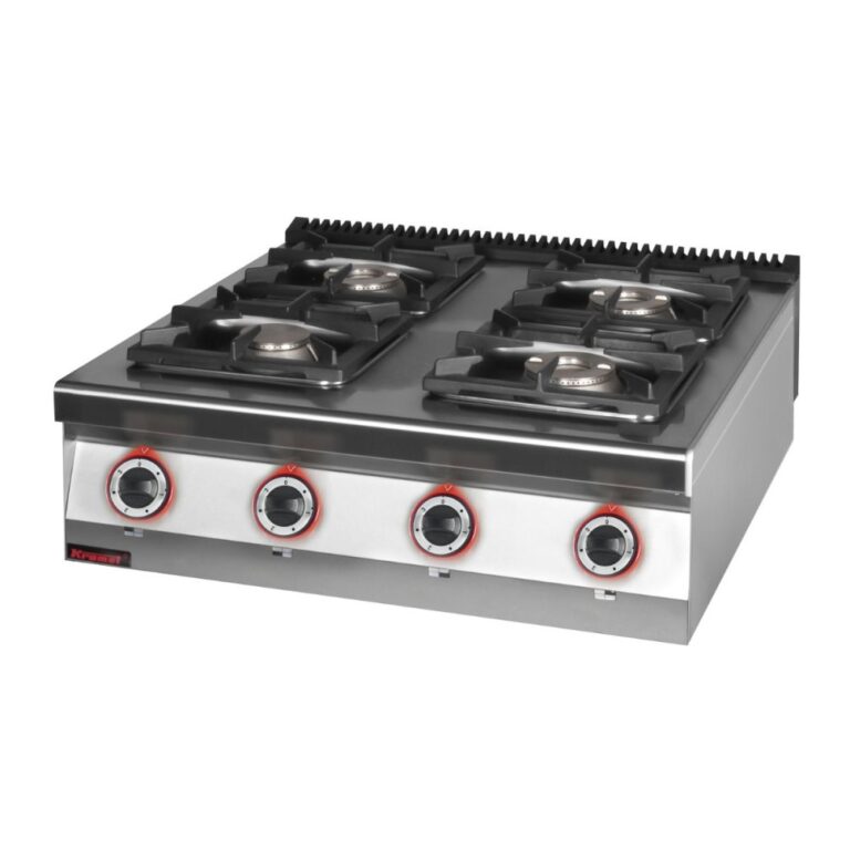 Kuchnia gazowa 4-palnikowa 1 x 4.5kW + 1 x 7.5kW + 2 x 9.0 kW | Linia 900