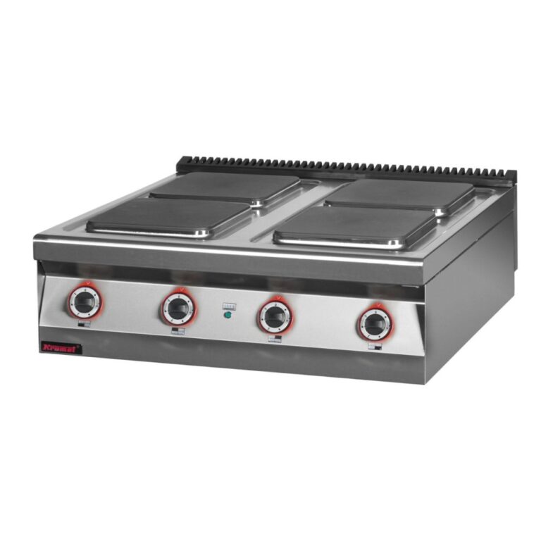 Kuchnia elektryczna 4-płytowa 900 mm 4 x 4.0 kW | Linia 900