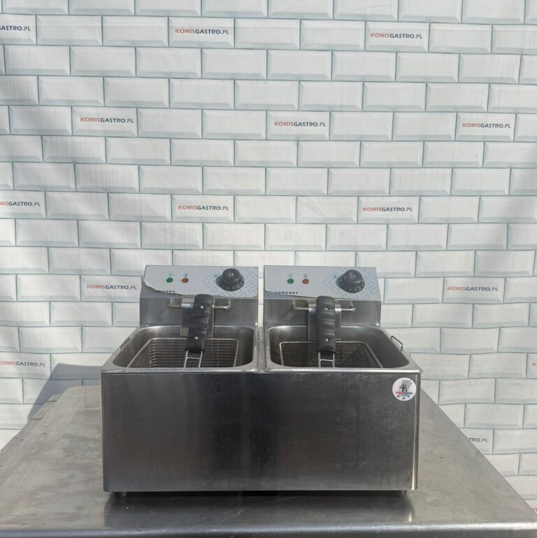 Frytownica elektryczna 2-komorowa 2×8 l 34/26/1