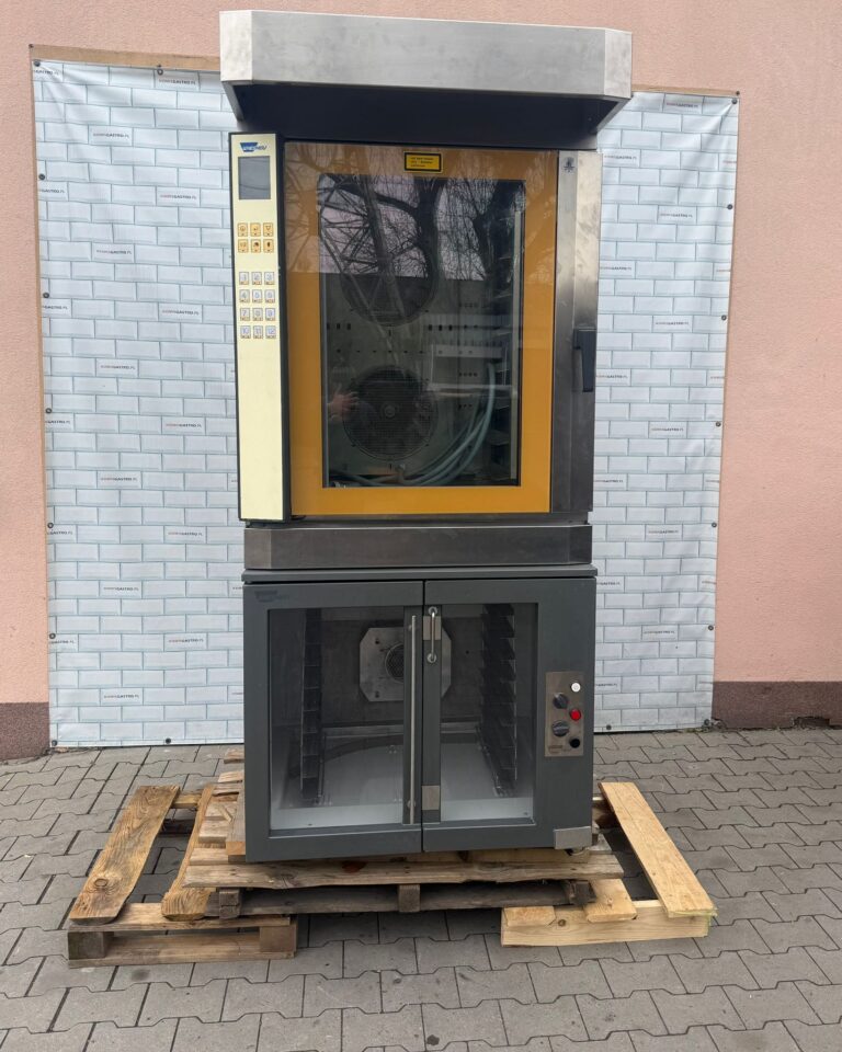 Piec konwekcyjno-parowy + wózek 41/26/1