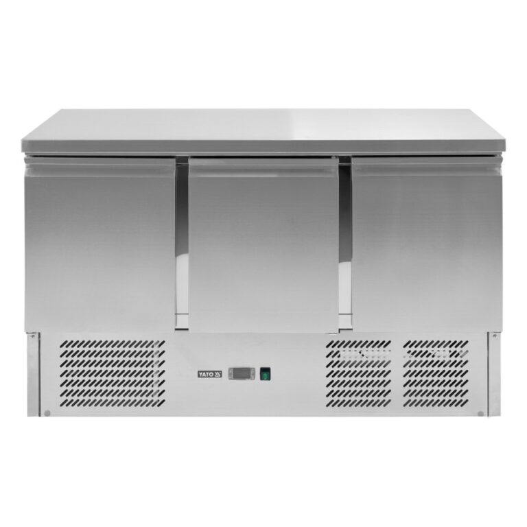 Stół chłodniczy 3-drzwiowy 368 l z agregatem dolnym