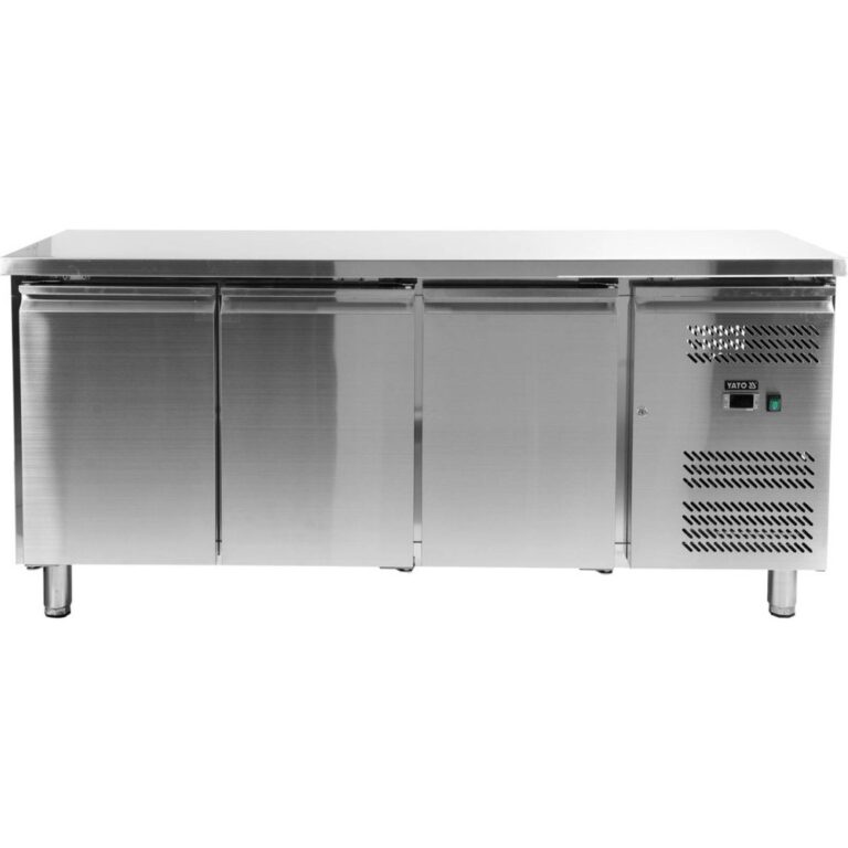 Stół chłodniczy 3-drzwiowy 339 l z agregatem bocznym | Linia 600